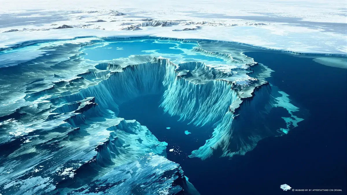 Onderzoekers ontdekken een verbazingend netwerk van meer dan 300 kloven onder de Antarctische ijskap