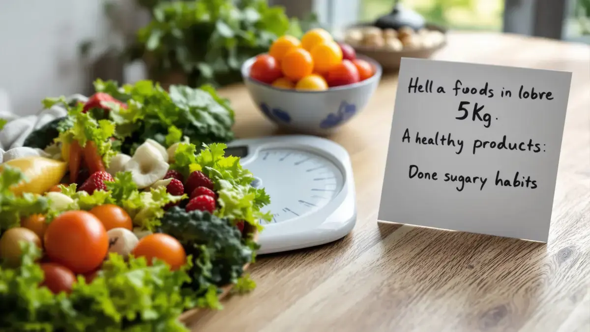 Een simpele wijziging in zijn voeding heeft hem geholpen om bijna 5 kg in enkele weken te verliezen